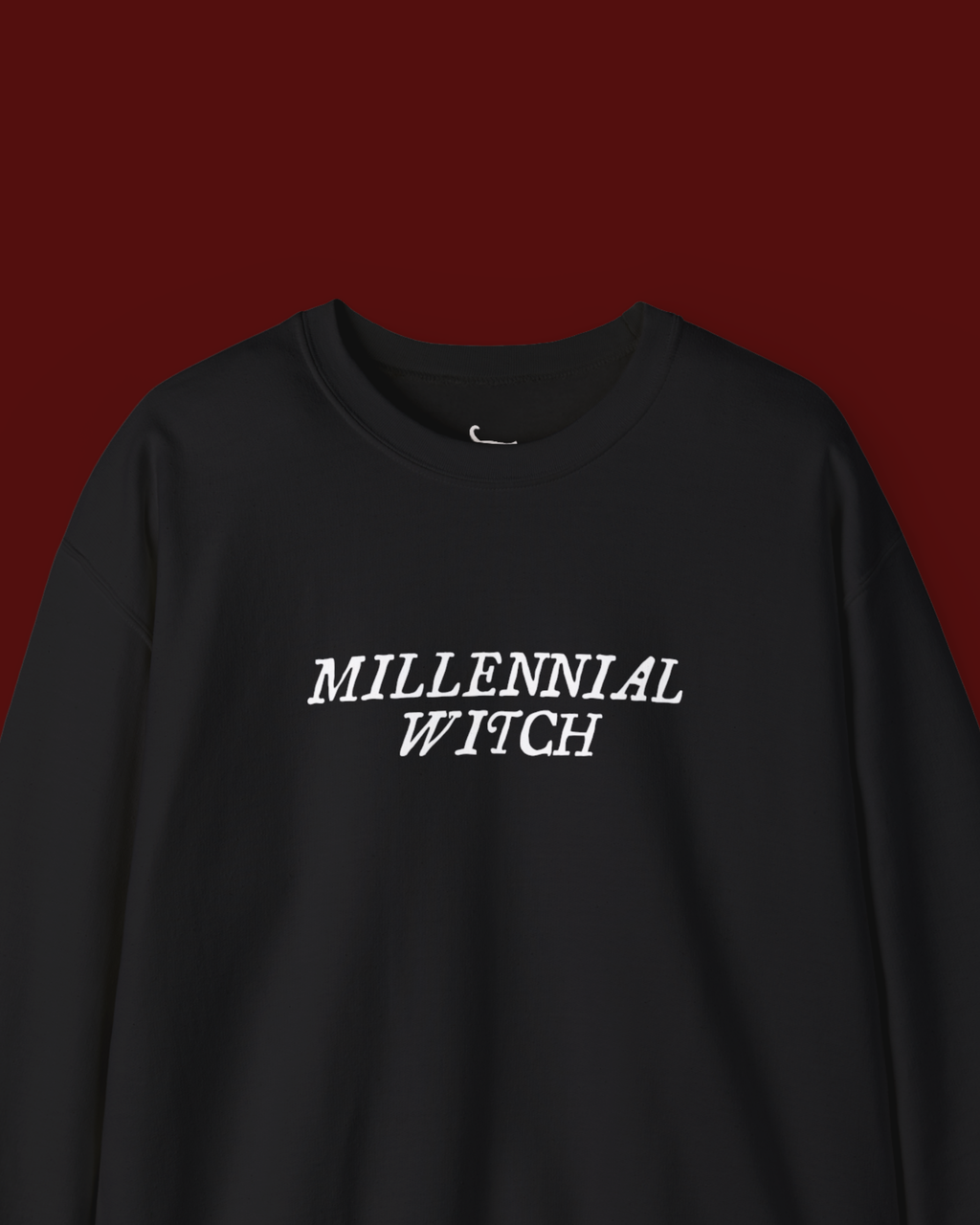 Millennnial Witch - Unisex Crewneck Sweatshirt