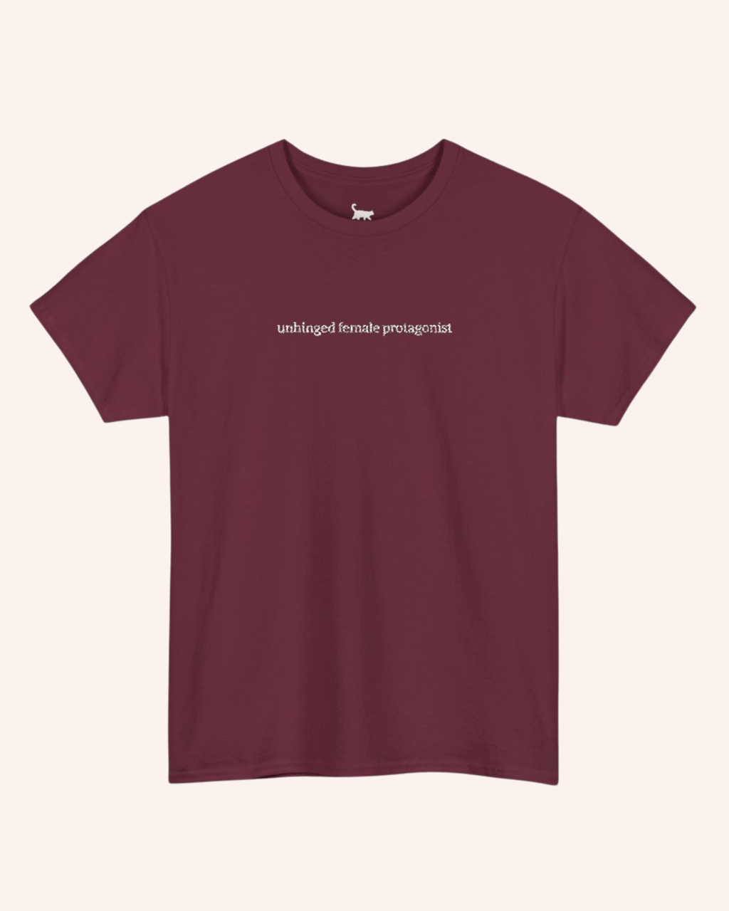 Unhinged Female Protagonist - Unisex Heavy Cotton Tee