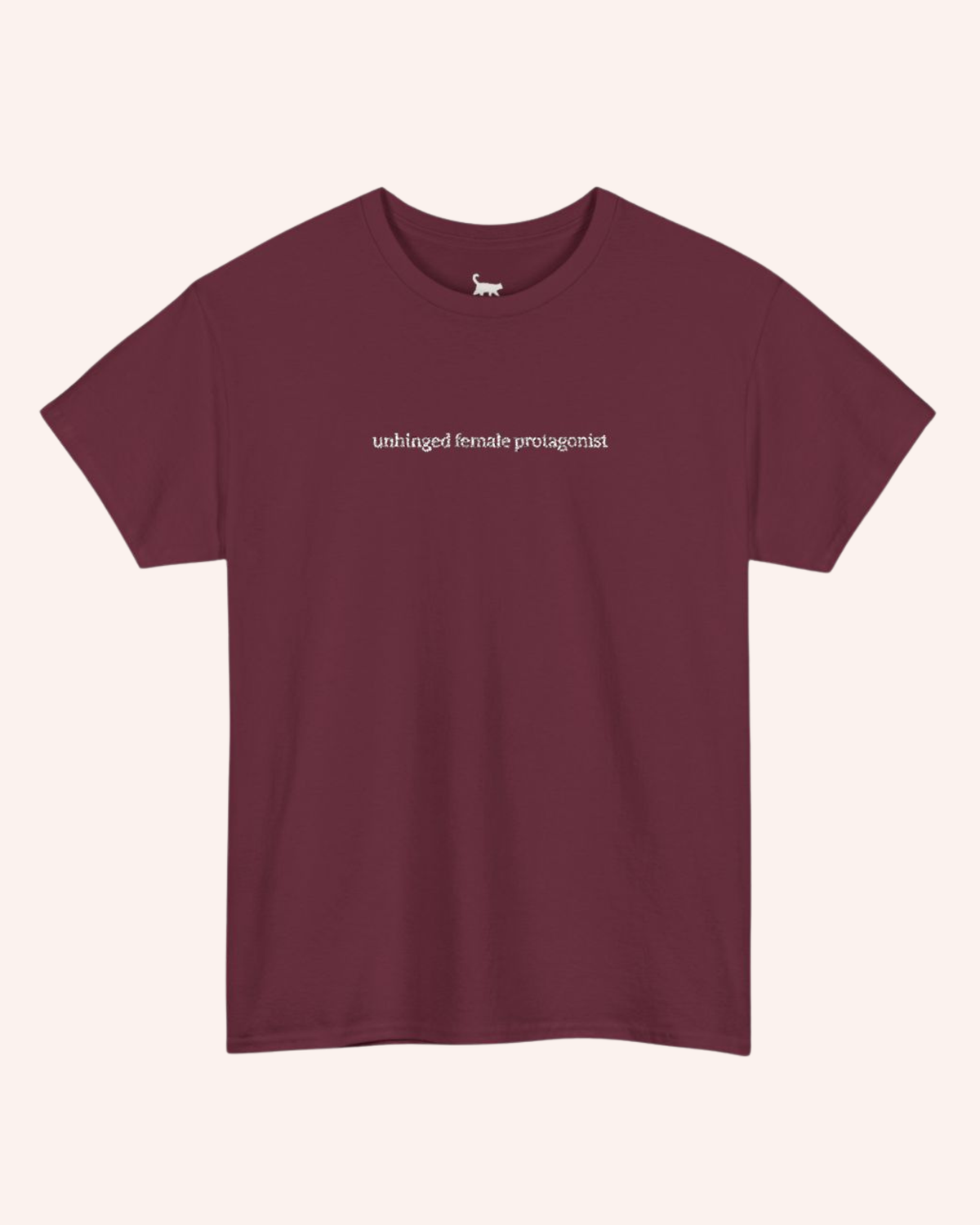 Unhinged Female Protagonist - Unisex Heavy Cotton Tee