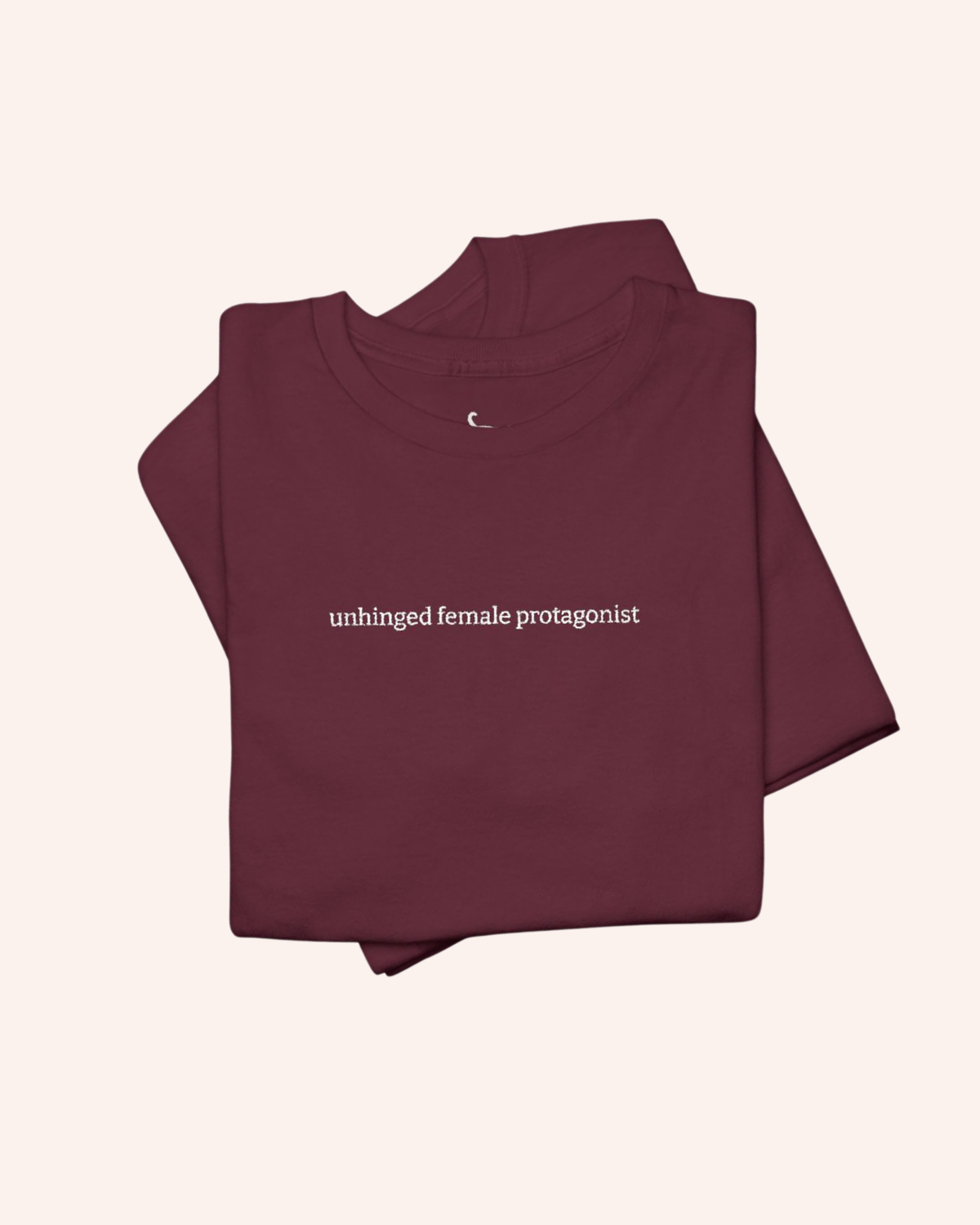 Unhinged Female Protagonist - Unisex Heavy Cotton Tee